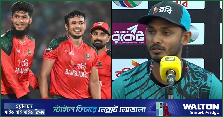 বোলিং ইউনিটের প্রশংসা করলেন তানজিদ